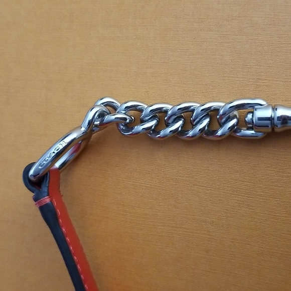 NWT Coach Georgie Train Tricket Box Case Cossbody Bag in Red - Picture 11 of 12